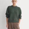 Cashmere Fisherman Crew | Dark Forest