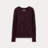 The Cozy Rib Long-Sleeve Tee | Deep Plum