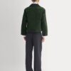 Stretch Corduroy Zip Jacket  | Dark Forest