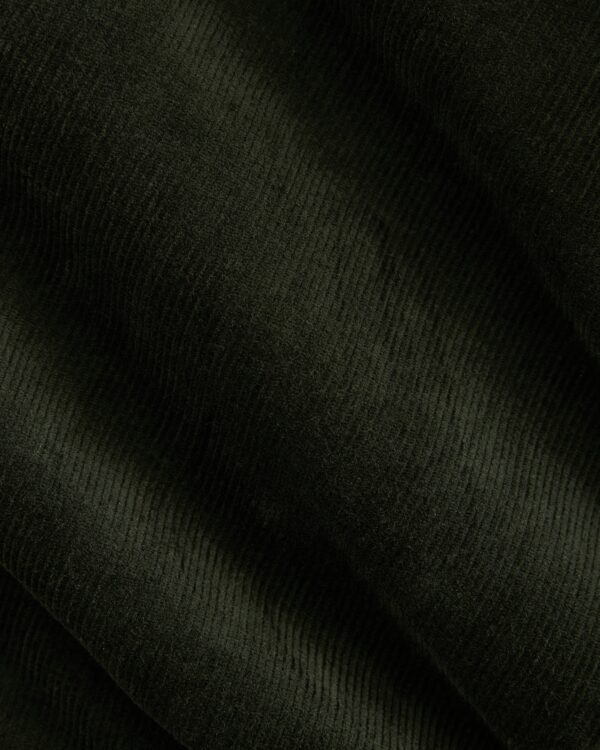 Stretch Corduroy Zip Jacket  | Dark Forest