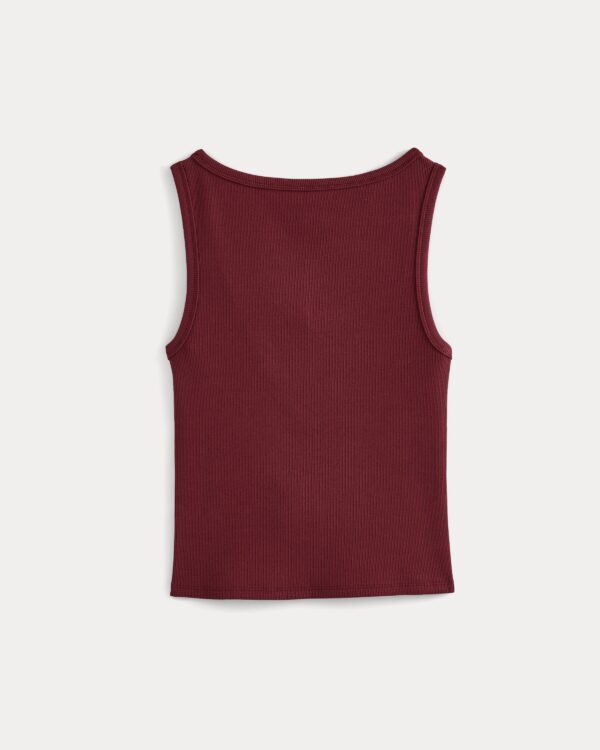 2026-09-13_F-T-CRB-BOAT-TNK-CAB_flat.jpg Effortless Rib Boatneck Tank | Cabernet