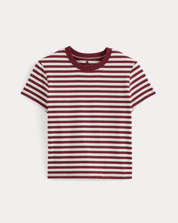 Forever Jersey Shrunken Crew | Cabernet / Birch
