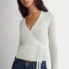 2026-09-27_F-SWTR-AAP-TOP-LS-GRN_03.jpg Wrap Top in Air Alpaca | Lily Green