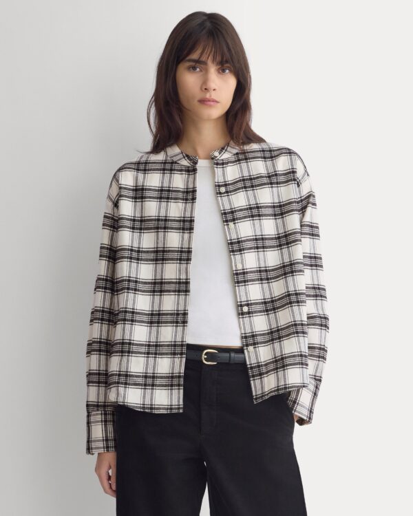 2026-10-04_F-BTDN-FLA-CLR-LS-BCHBK_01.jpg Flannel Shirt | Birch/Black