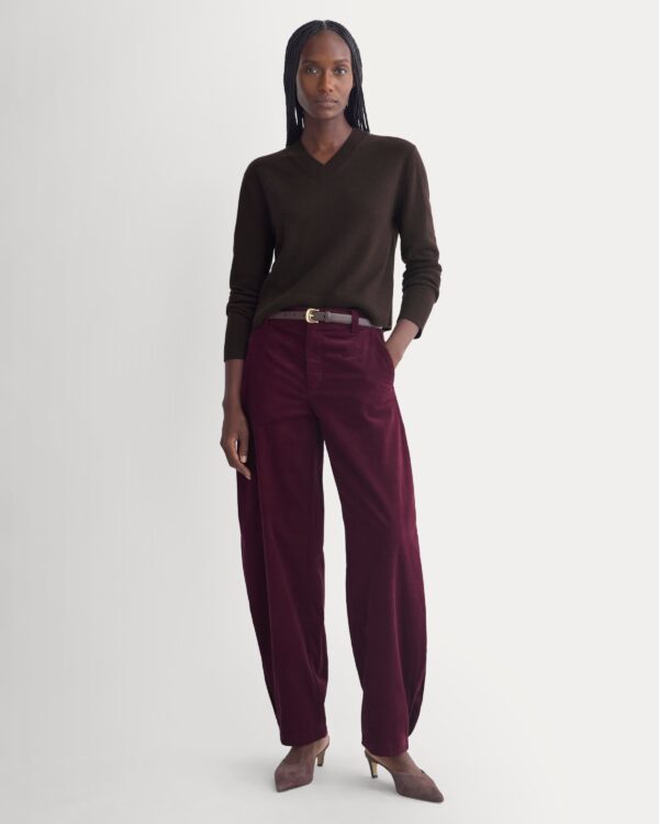 2026-10-04_F-BTM-FIC-BLLN-PNT-WINE_01.jpg Balloon Pant in Pinwale Corduroy | Deep Plum
