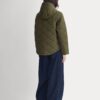2026-10-04_F-OTWR-QLN-LINE-HD-OLV_05.jpg Re:Cycled Nylon Hooded Liner | Olive Night