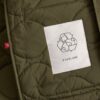 2026-10-04_F-OTWR-QLN-LINE-HD-OLV_flat_2.jpg Re:Cycled Nylon Hooded Liner | Olive Night