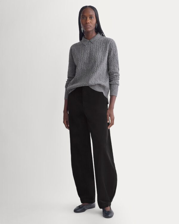 2026-10-04_F-SWTR-BOI-POLO-CBL-HGRY_02_2ee0e8fd-dca5-4ef0-9aa7-ef310c547673.jpg Cable-Knit Polo in Luxe Merino | Heathered Mid-Grey