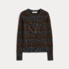 Long-Sleeve Henley in Ultrasoft Merino | Cocoa/Heather Charcoal
