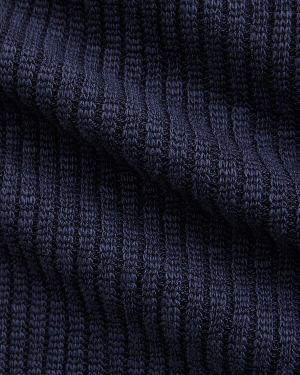 The Cozy Rib Henley | Navy