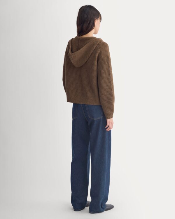 2026-10-18_F-SWTR-BOI-CDGN-HD-BRN_05.jpg Hooded Cardigan in Luxe Merino | Cocoa