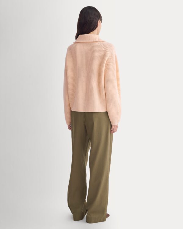 2026-10-18_F-SWTR-BOI-HZIP-LS-PCH_05_d8fccdcf-d208-4c04-87ed-f9ba700ba4f8.jpg The Half-Zip Sweater in Luxe Merino | Pale Peach