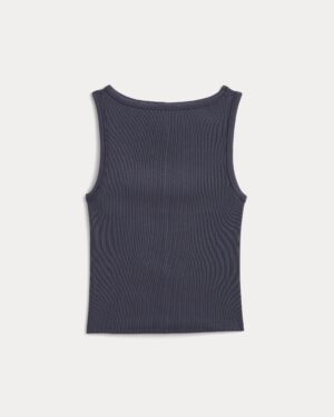 Effortless Rib Boatneck Tank | Graystone