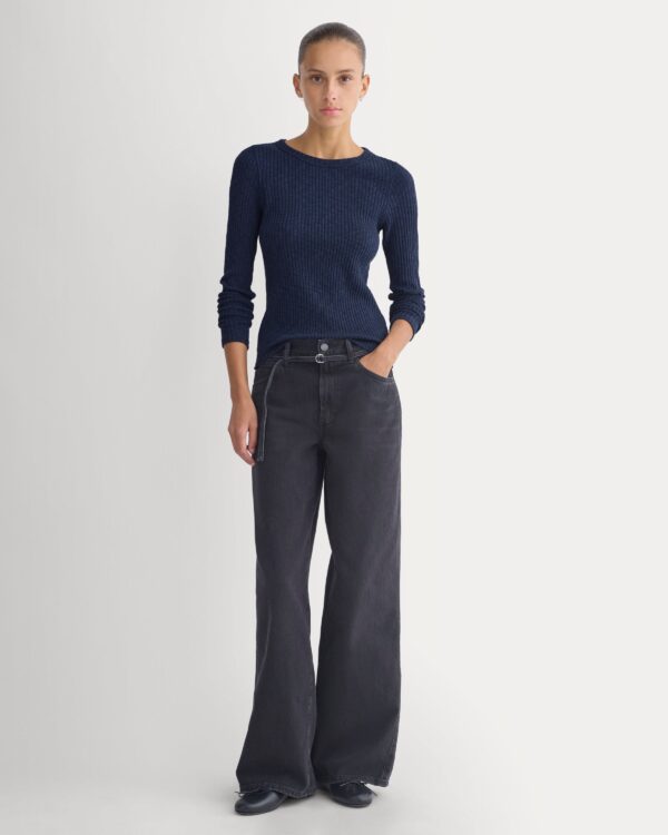 Reshoot_2026-09-06_F-T-CTN-CFR-LS-NVY_02.jpg The Cozy Rib Long-Sleeve Tee | Navy