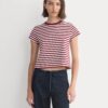 Forever Jersey Shrunken Crew | Cabernet / Birch