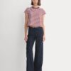 Forever Jersey Shrunken Crew | Cabernet / Birch