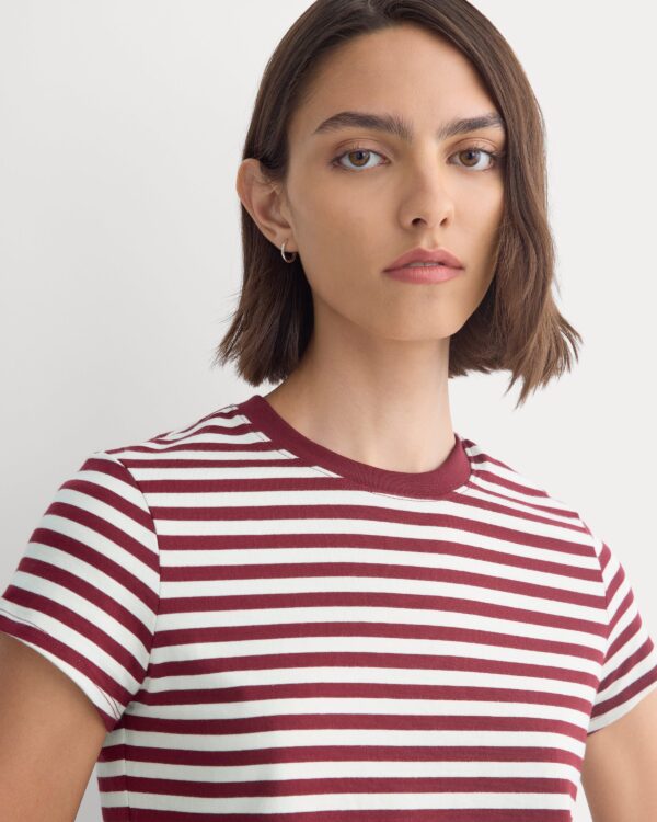 Forever Jersey Shrunken Crew | Cabernet / Birch