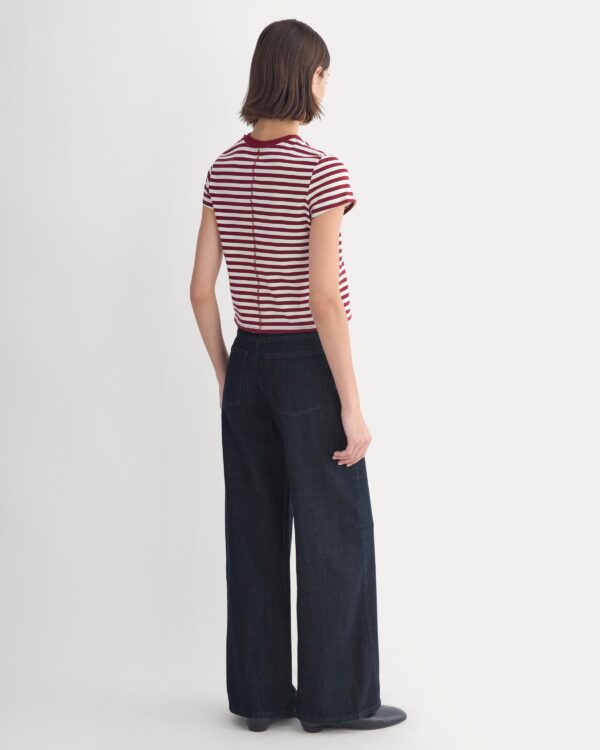 Forever Jersey Shrunken Crew | Cabernet / Birch