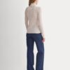 The Luxe Rib Turtleneck | Heathered Oat