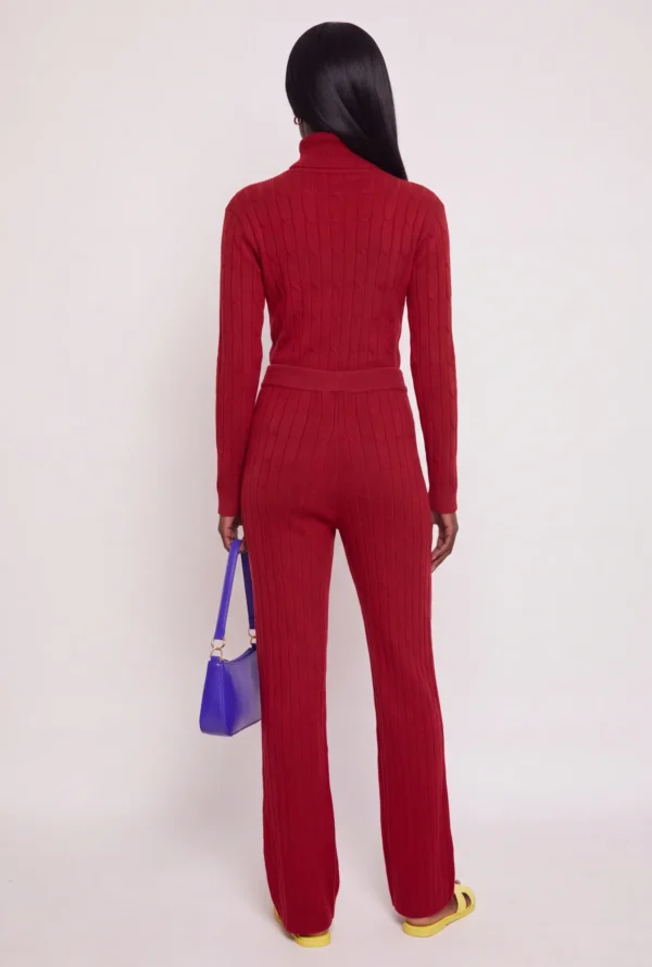 Long Sleeve Crew Neck Pullover Sweater